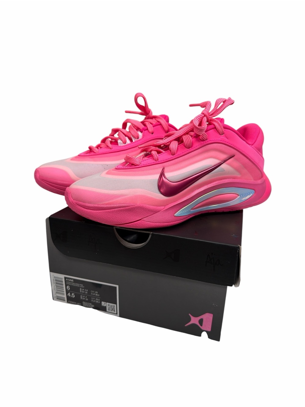 Nike A’One A’ja Wilson Basketball Shoes Hyper Pink Women’s 6 New in Box